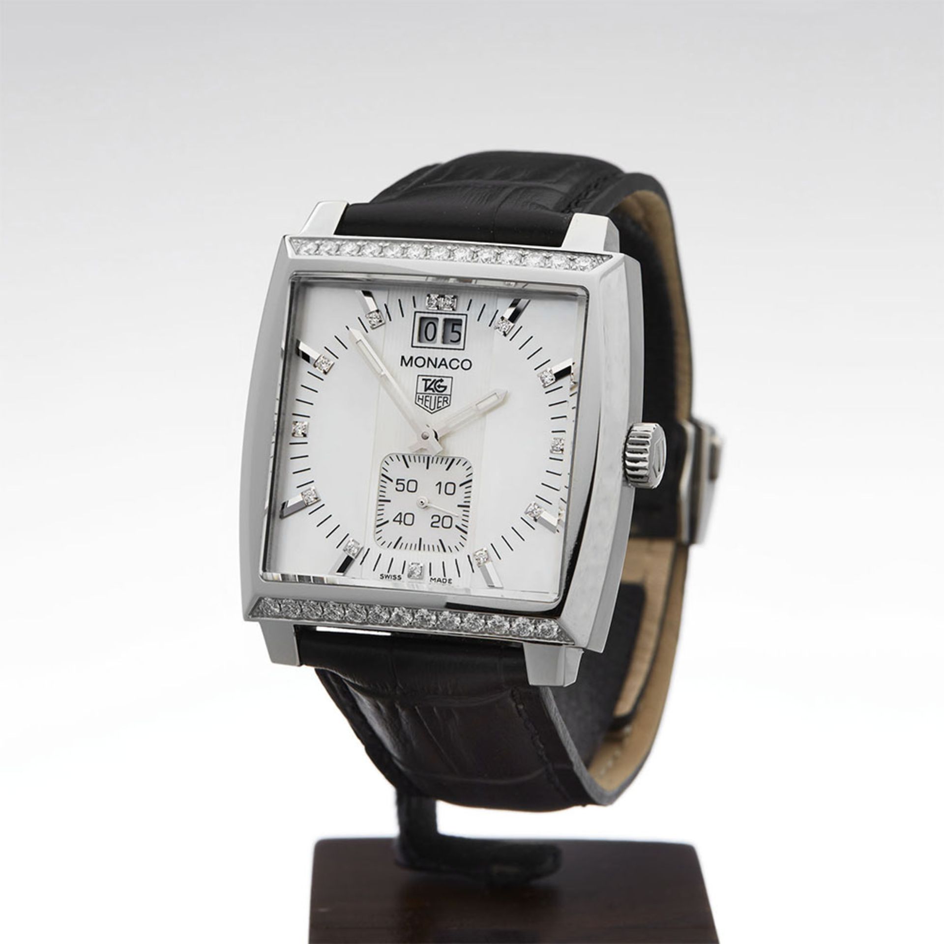 Tag Heuer Monaco 37mm Stainless Steel - WAW1313 - Image 3 of 9