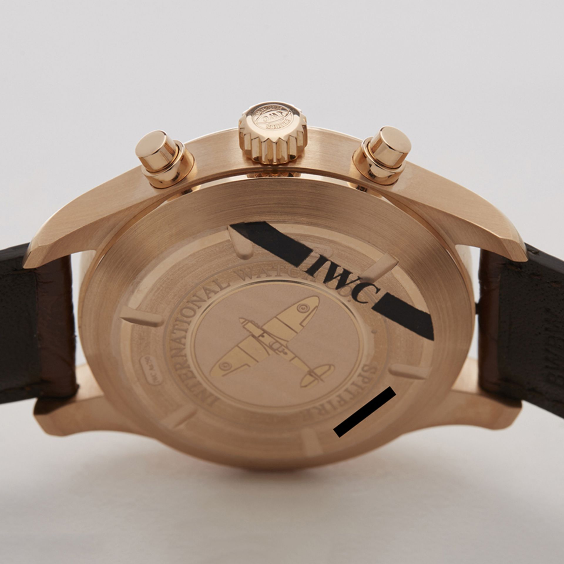 IWC Pilot's Chronograph Spitfire Chronograph 43mm 18k Rose Gold - IW387803 - Image 8 of 9