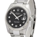 Rolex Oyster Perpetual Date 34mm Stainless Steel - 115234