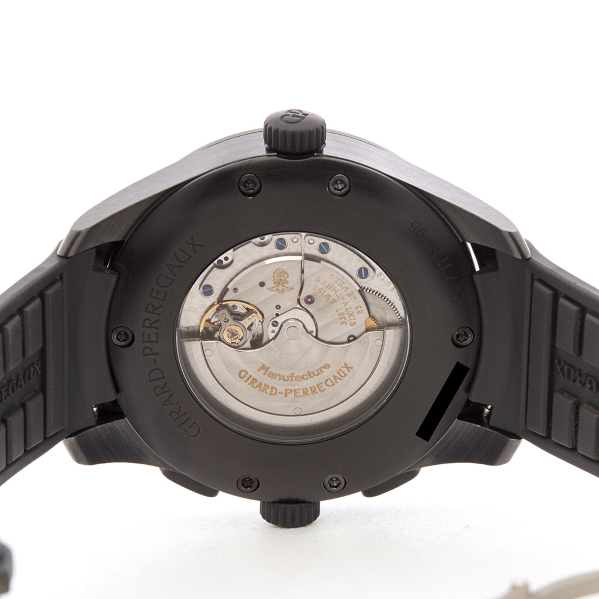 Girard Perregaux WW.TC Shadow Flyback Chronograph 43mm Black DLC Coated Stainless Steel - Image 7 of 7