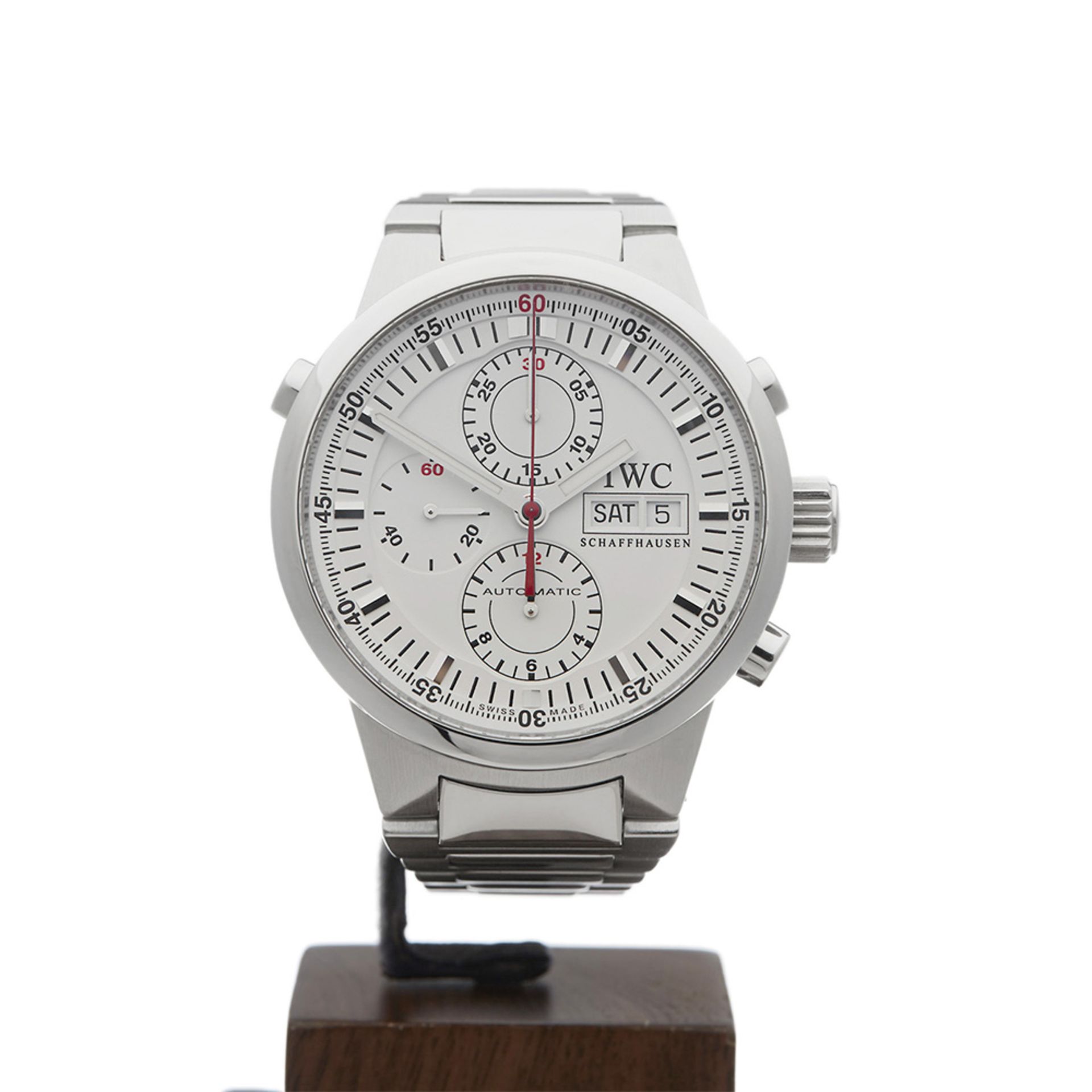 IWC GST Rattrapante Chronograph 43mm Stainless Steel - IW371523 - Image 2 of 9