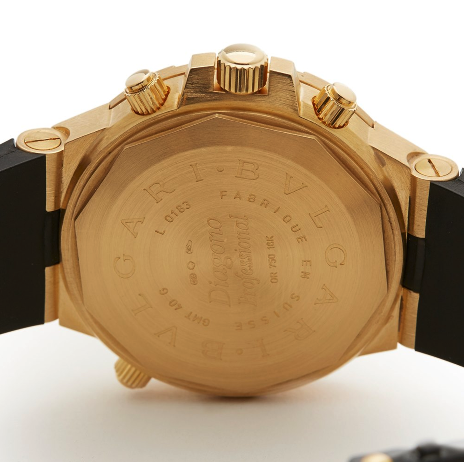 Bulgari Diagono GMT 40mm 18k Yellow Gold - D29854 - Bild 5 aus 9