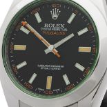 Rolex Milgauss Green Glass 40mm Stainless Steel - 116400GV