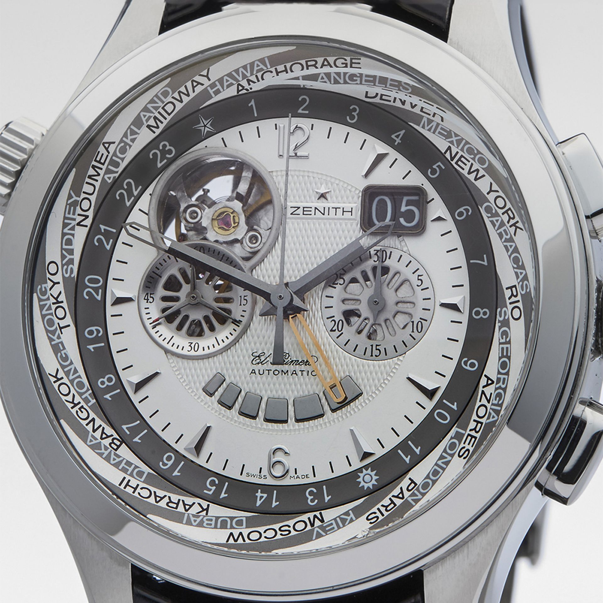 Zenith El Primero Grande Class Multicity Chronograph 46mm Stainless Steel - 03 0520 4037