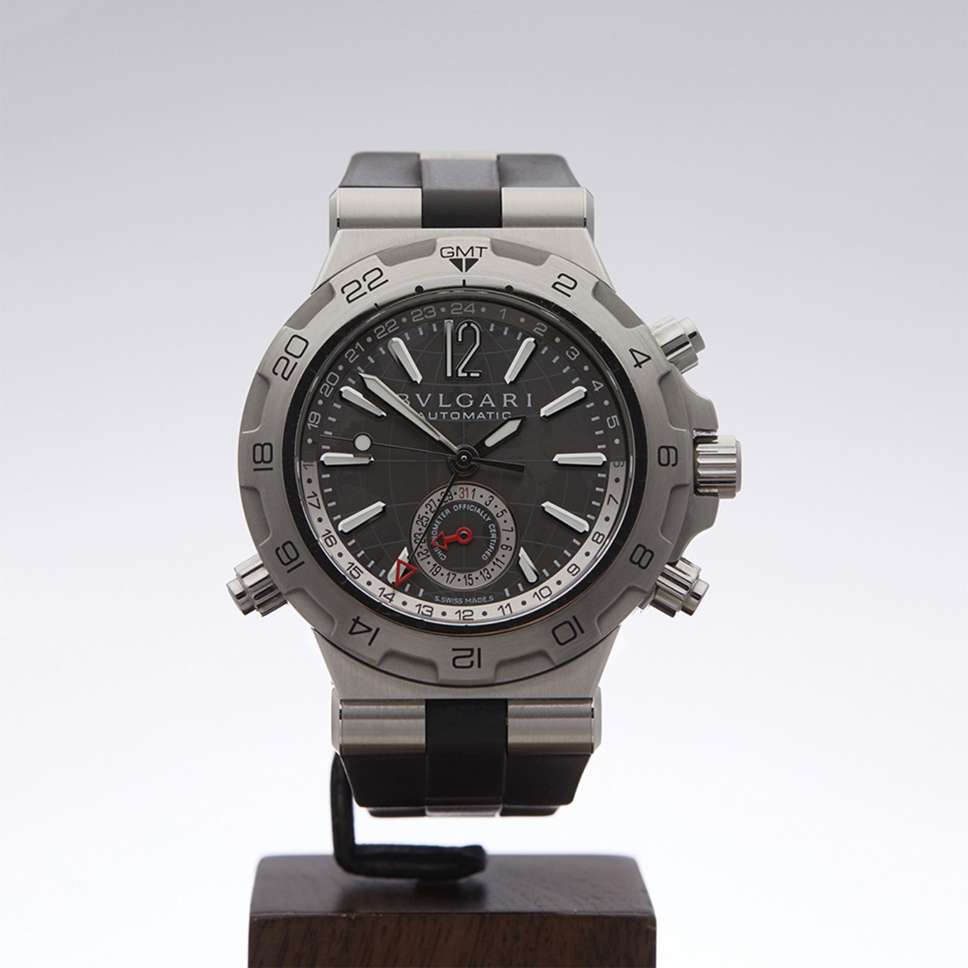 Bulgari Diagono GMT 42mm Stainless Steel - DP 42 S GMT - Image 2 of 9