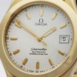 Omega Seamaster Chronometer 36mm 18k Yellow Gold - 2101.21.00