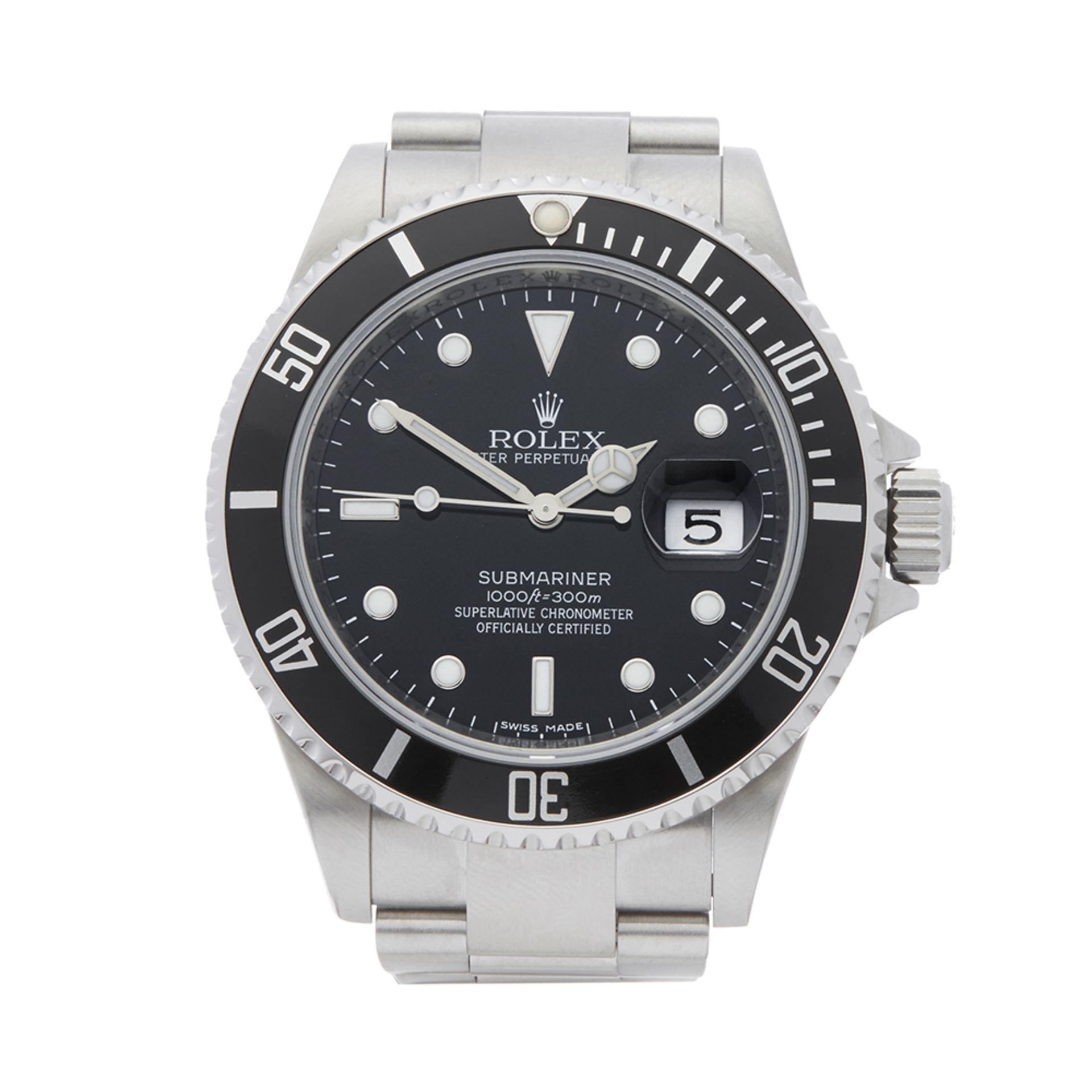 Rolex Submariner 40mm Stainless Steel - 16610LN - Image 2 of 8