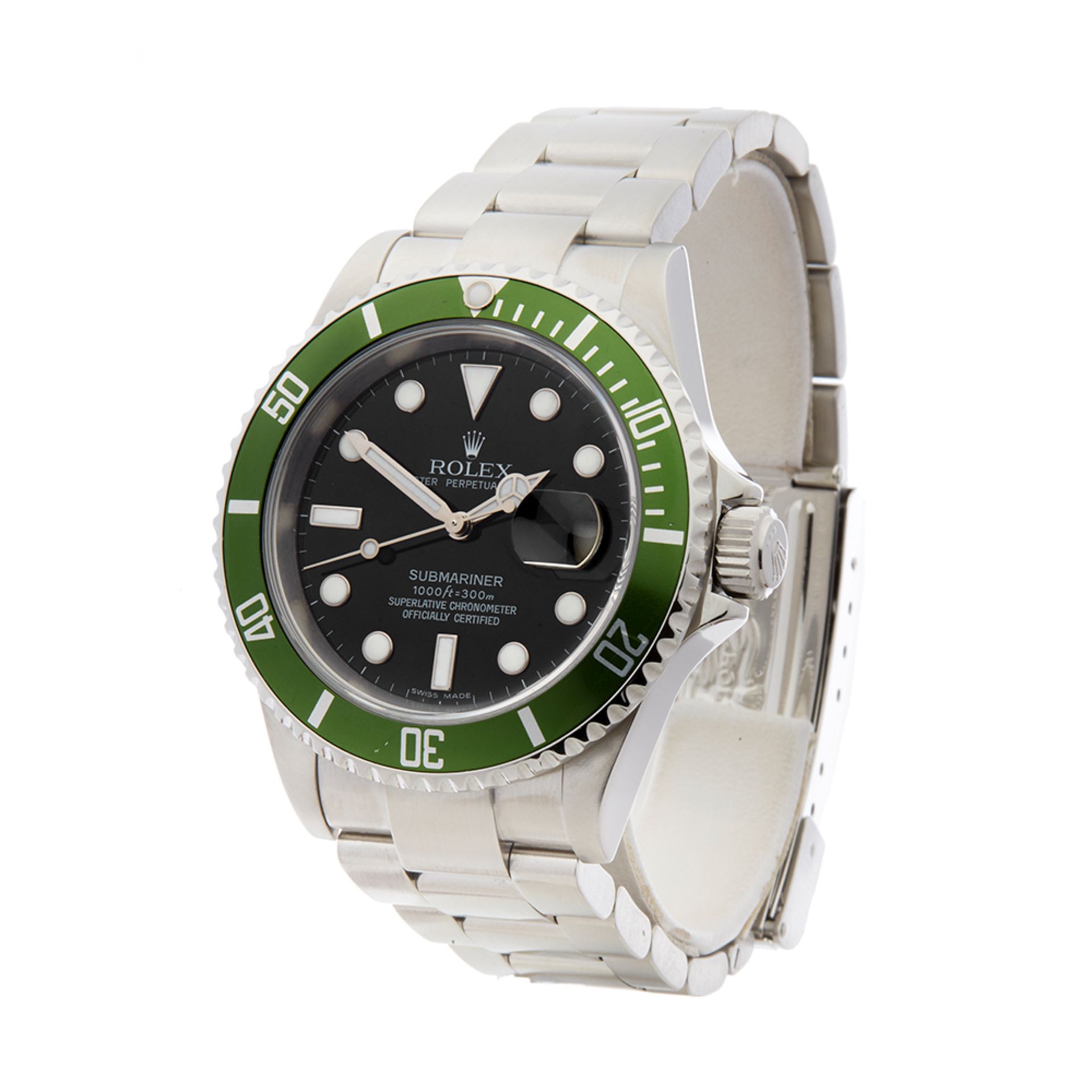 Rolex Submariner Kermit Stainless Steel - 16610LV - Image 3 of 8