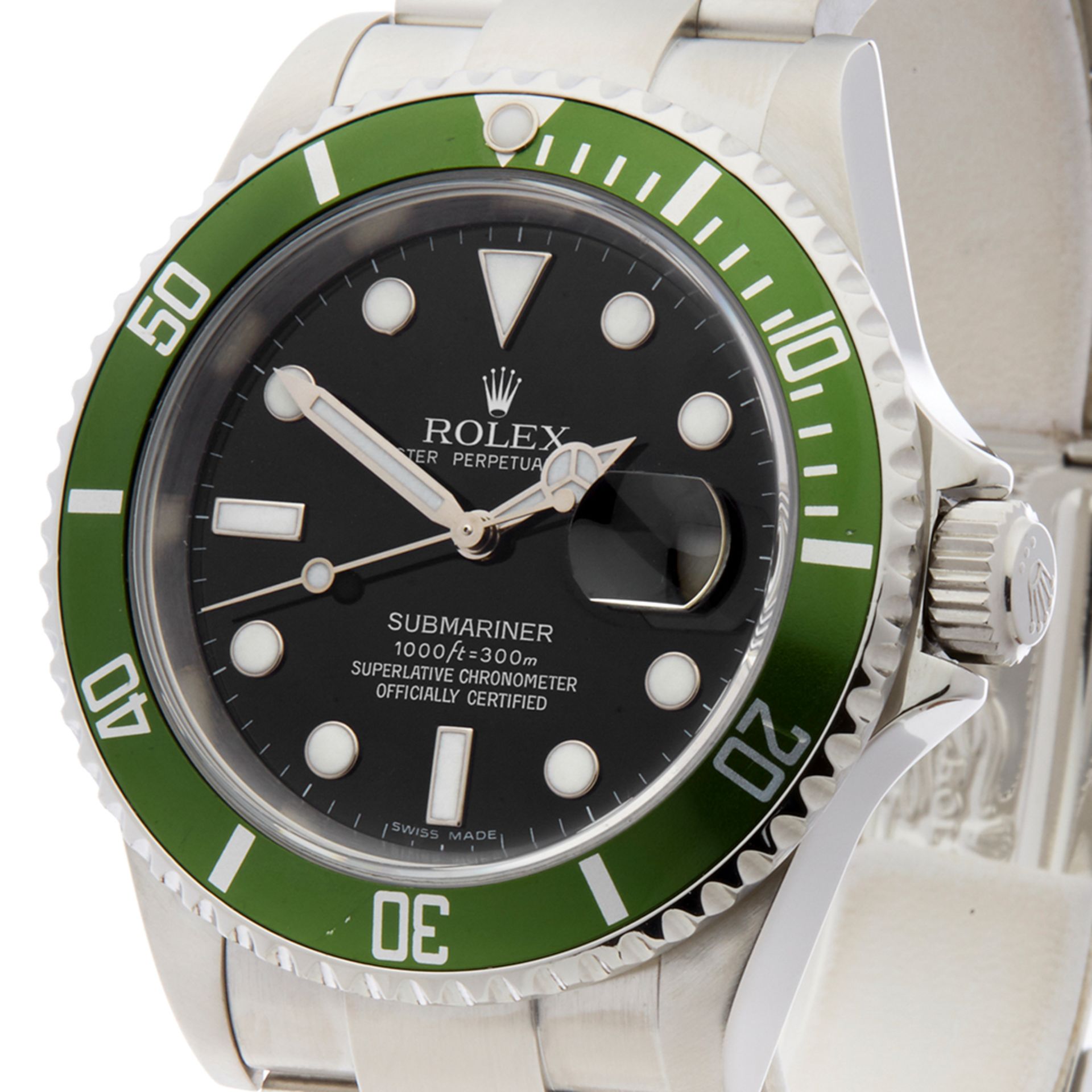 Rolex Submariner Kermit Stainless Steel - 16610LV