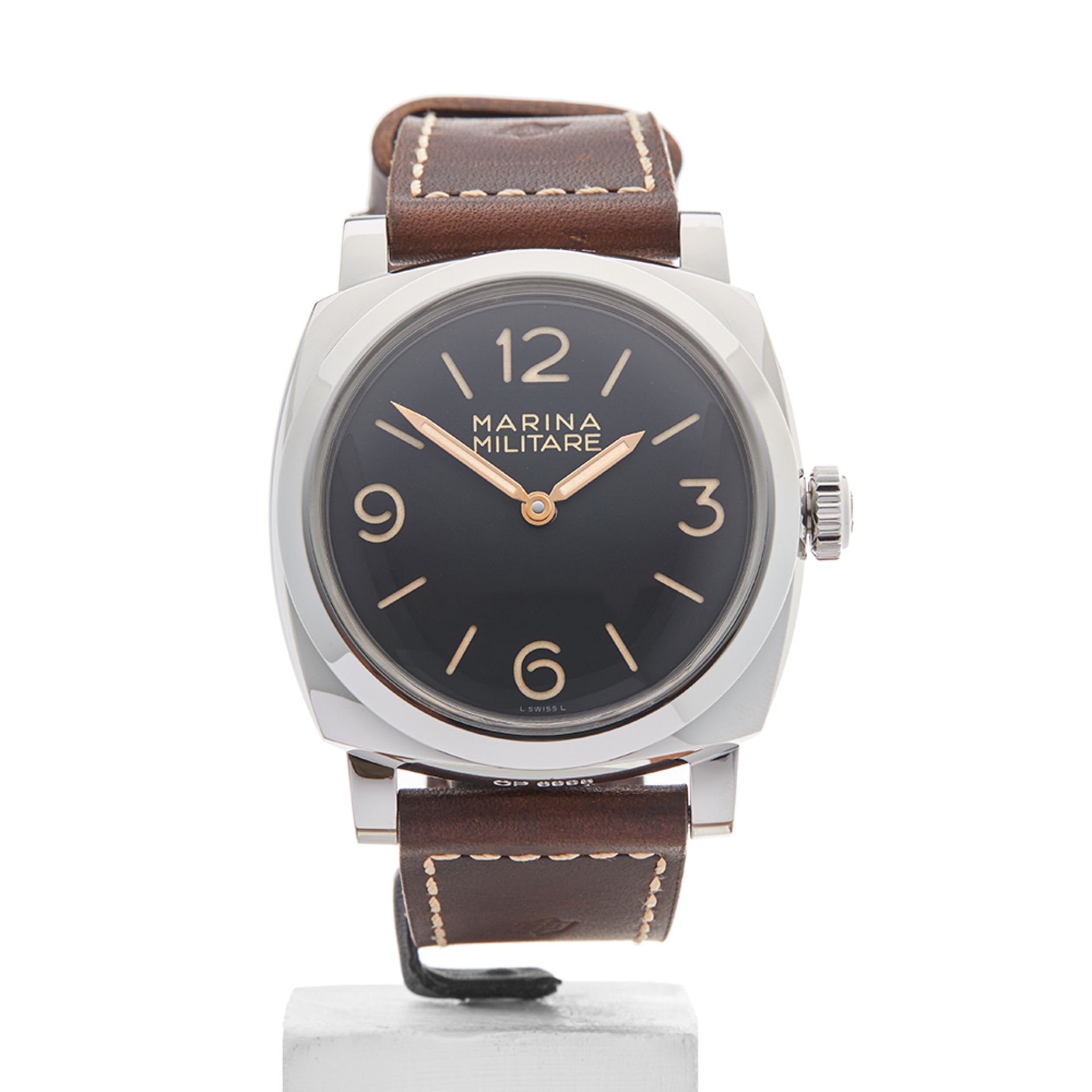 Panerai Radiomir Marina Militare 47mm Stainless Steel - PAM00587 - Image 2 of 9