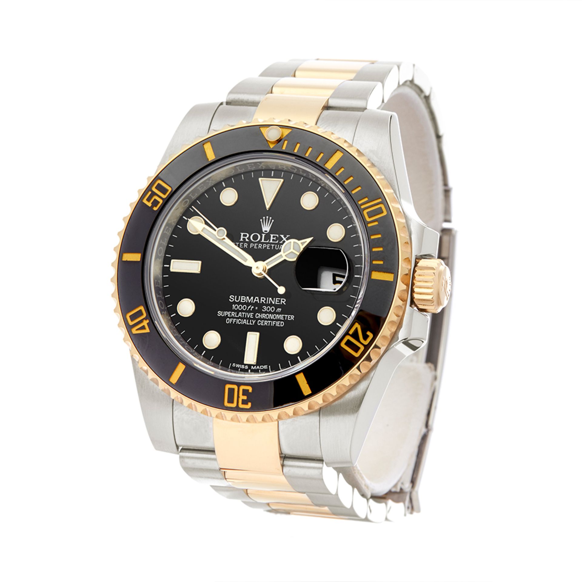 Rolex Submariner 40mm Stainless Steel & 18k Yellow Gold - 116613LN - Image 3 of 8