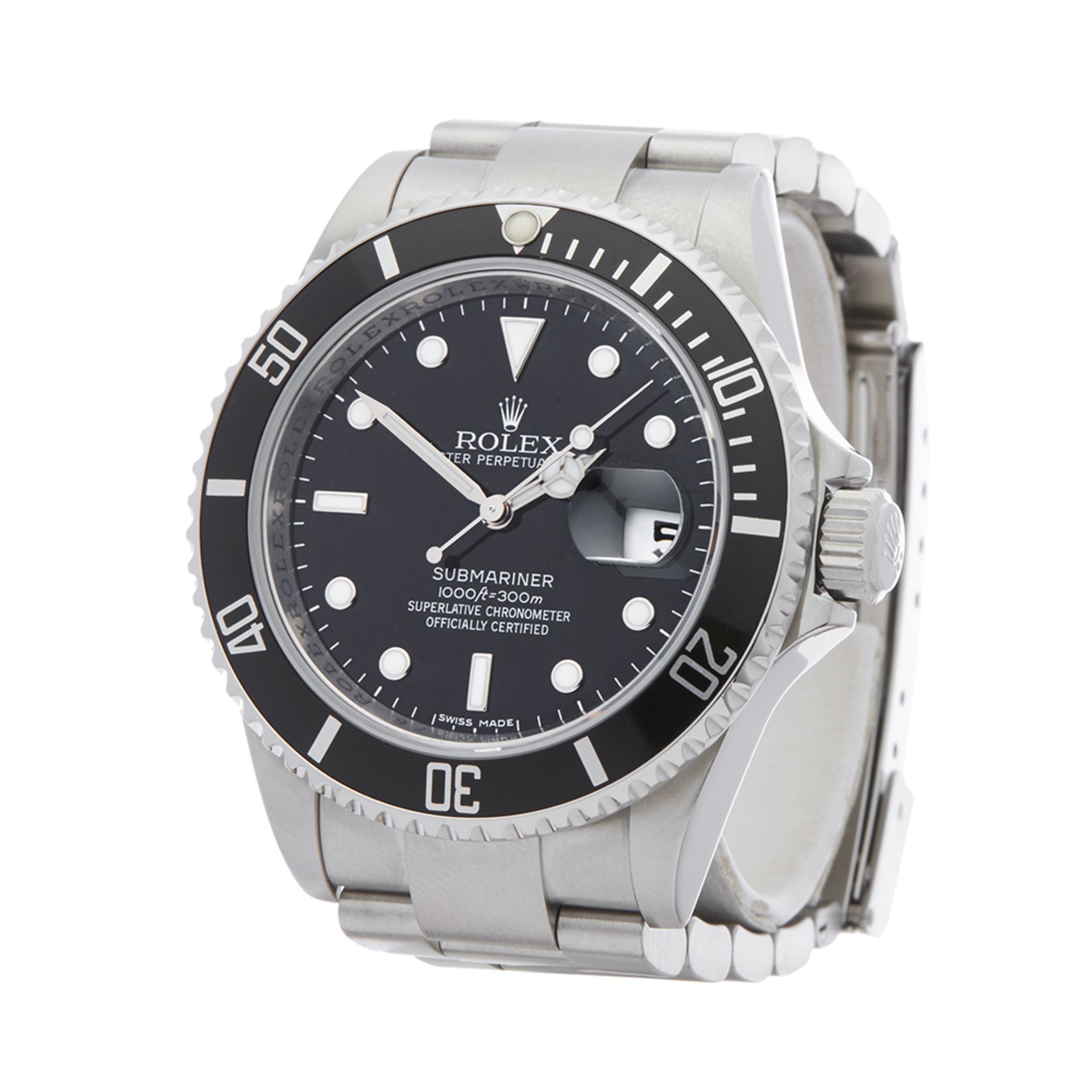 Rolex Submariner 40mm Stainless Steel - 16610LN - Bild 3 aus 8