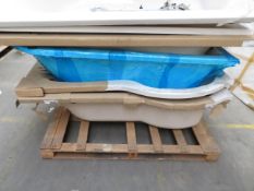 (Bath7) Pallet To Contain 6 Baths In Various Shapes And Sizes. Original Rrp Value In Excess Of £2,