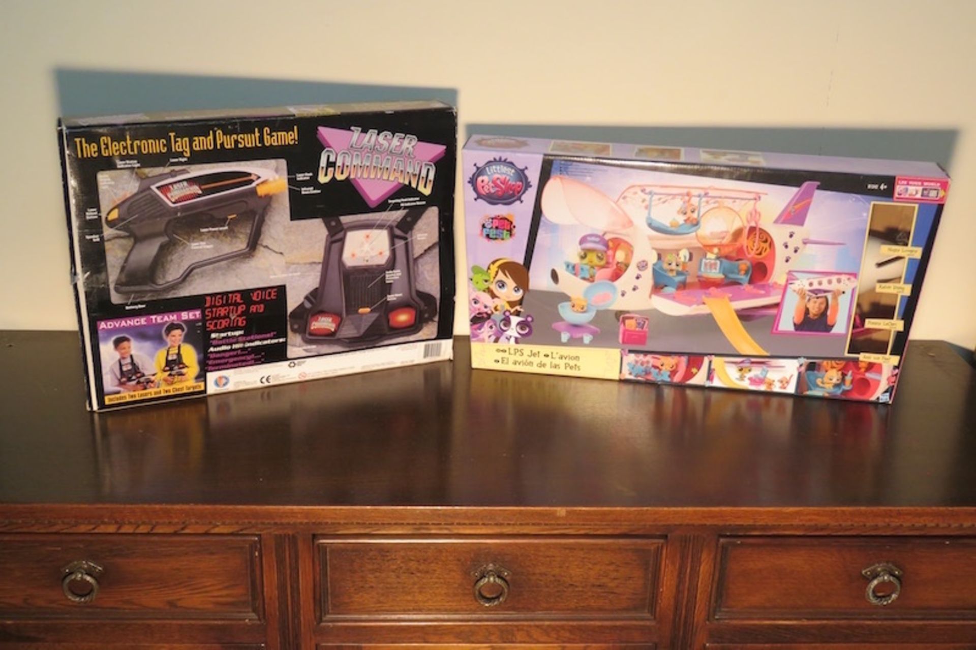 KID'S TOYS LITTLEST PET SHOP AND LASER COMMAND DIGITAL