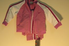 LITTLE GIRLS PETITE PINK TRACKSUIT AGE 3-4 / 98-104 CM