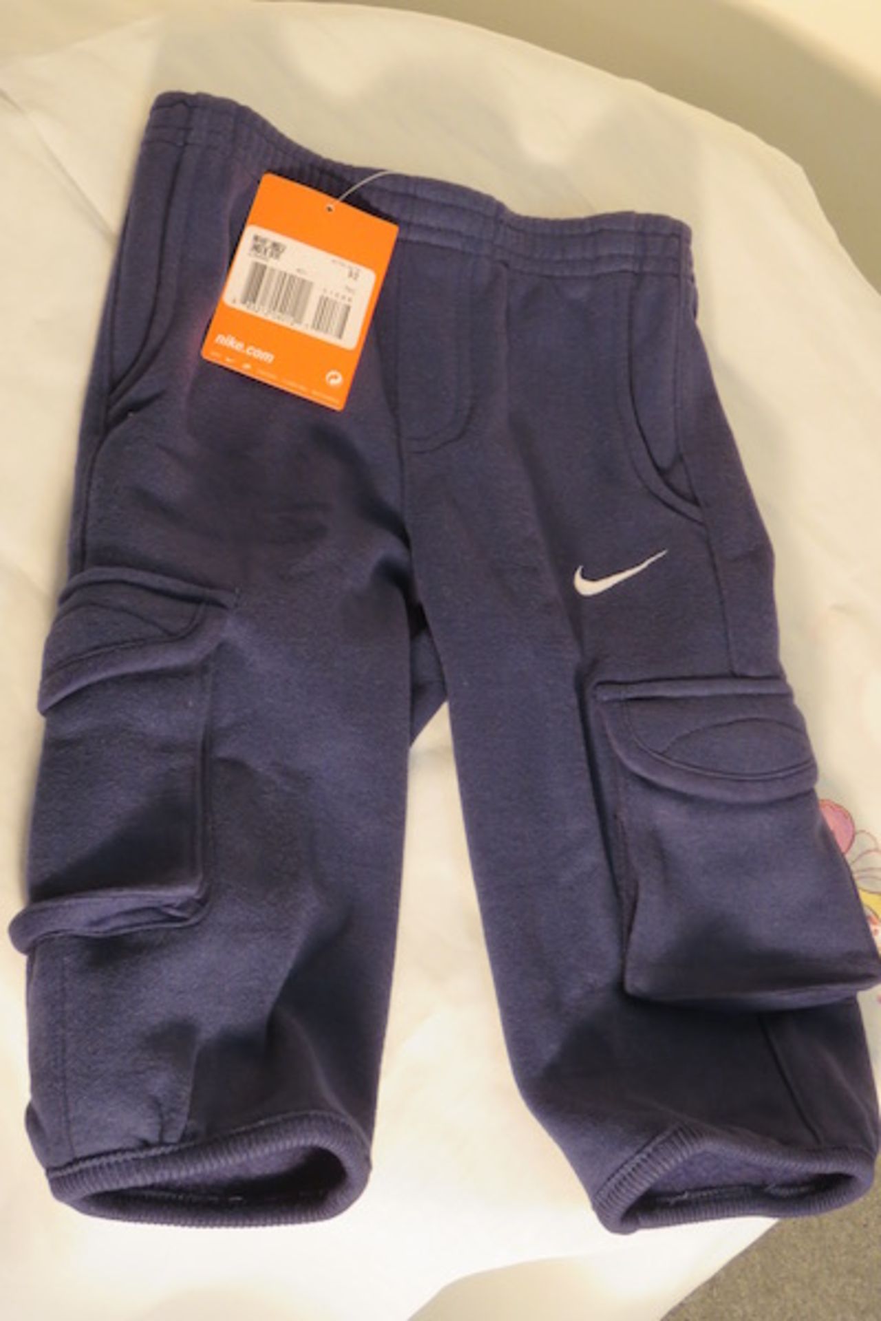 NIKE BLUE TRACKSUIT PANTS 9-12 MONTHS 74-80 CM