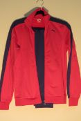 WOMEN'S PUMA BLUE AND RED TRACKSUIT UK 10