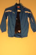 BLACK AND BLUE PUMA TRACKSUIT AGE 5-6 YEARS