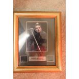 Limited Edition Robbie Williams Double Film Cell - Framed And Glazed #99 Of 2500