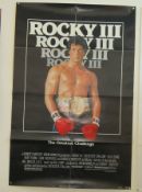 Original Used Cinema Poster - Rocky III (1983)