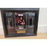 Rocky IV Limited Edition Double Film Cell- 15 Of 1000 - Framed And Glazed