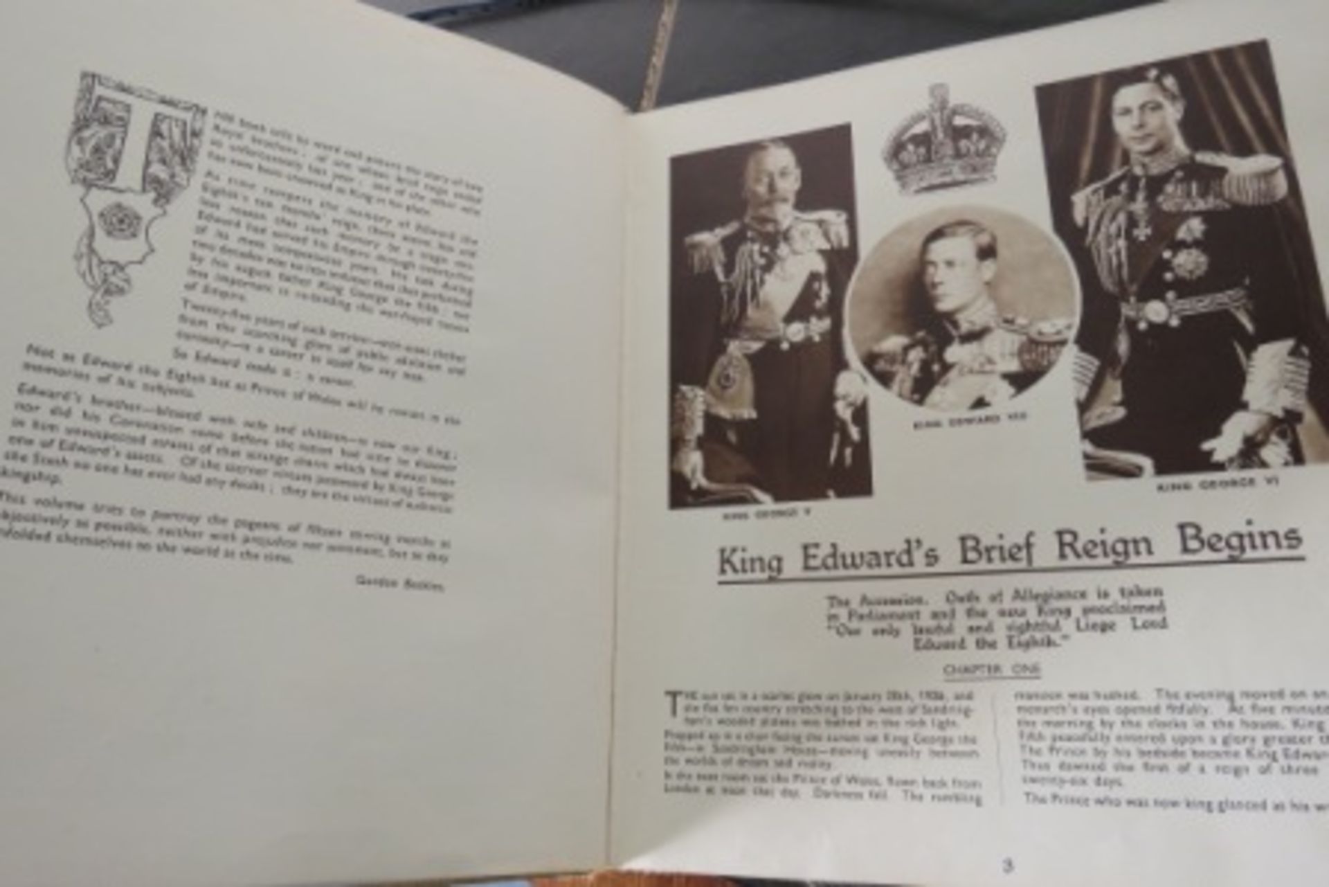 1937 Coronation Souvenir Book - Image 2 of 2