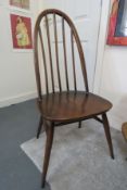 1950's Ercol Windsor Quaker Hooped Spindle Chair