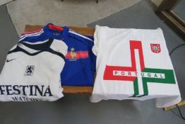 3x Retro European Football Shirts