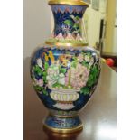 Chinese Enameled Cloisonne Vase