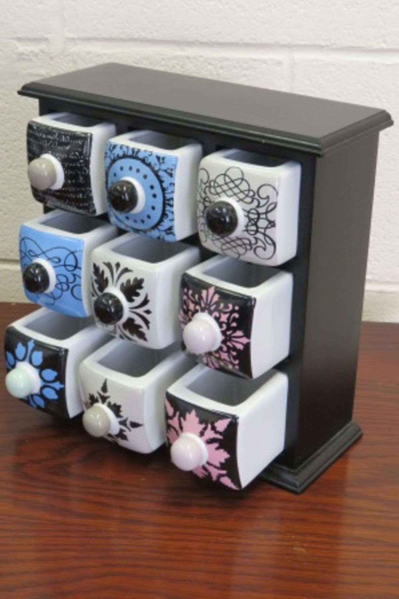 2x Decorative Ceramic Jewellery Boxes - Image 2 of 2