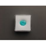 8.53ct Paraiba tourmaline ,13.42x10.93x8.28mm,AIGS certification GF16121904 ,appraisal 18000