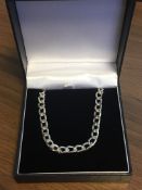 Sterling Silver Chain Stamped 925 And Hallmarked