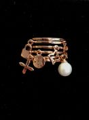 Rose Gold Plated Charm Ring - Jewellery By Cornelius