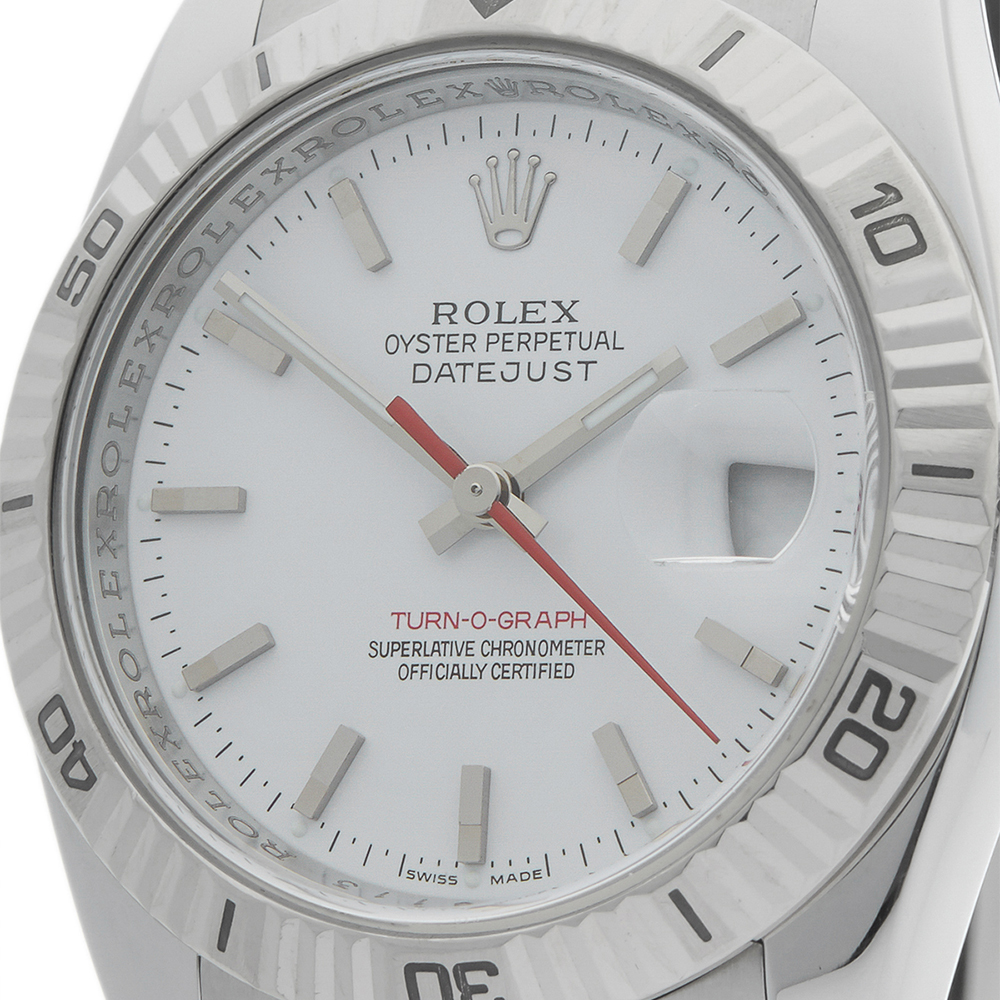 Rolex Datejust Turn-O-Graph 36mm Stainless Steel - 116264