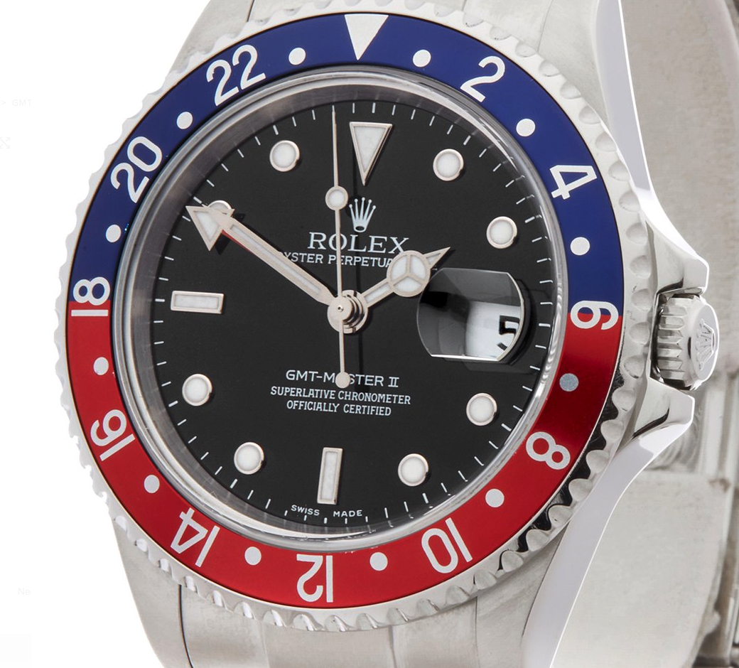 Rolex GMT-Master II Pepsi Stainless Steel - 16710