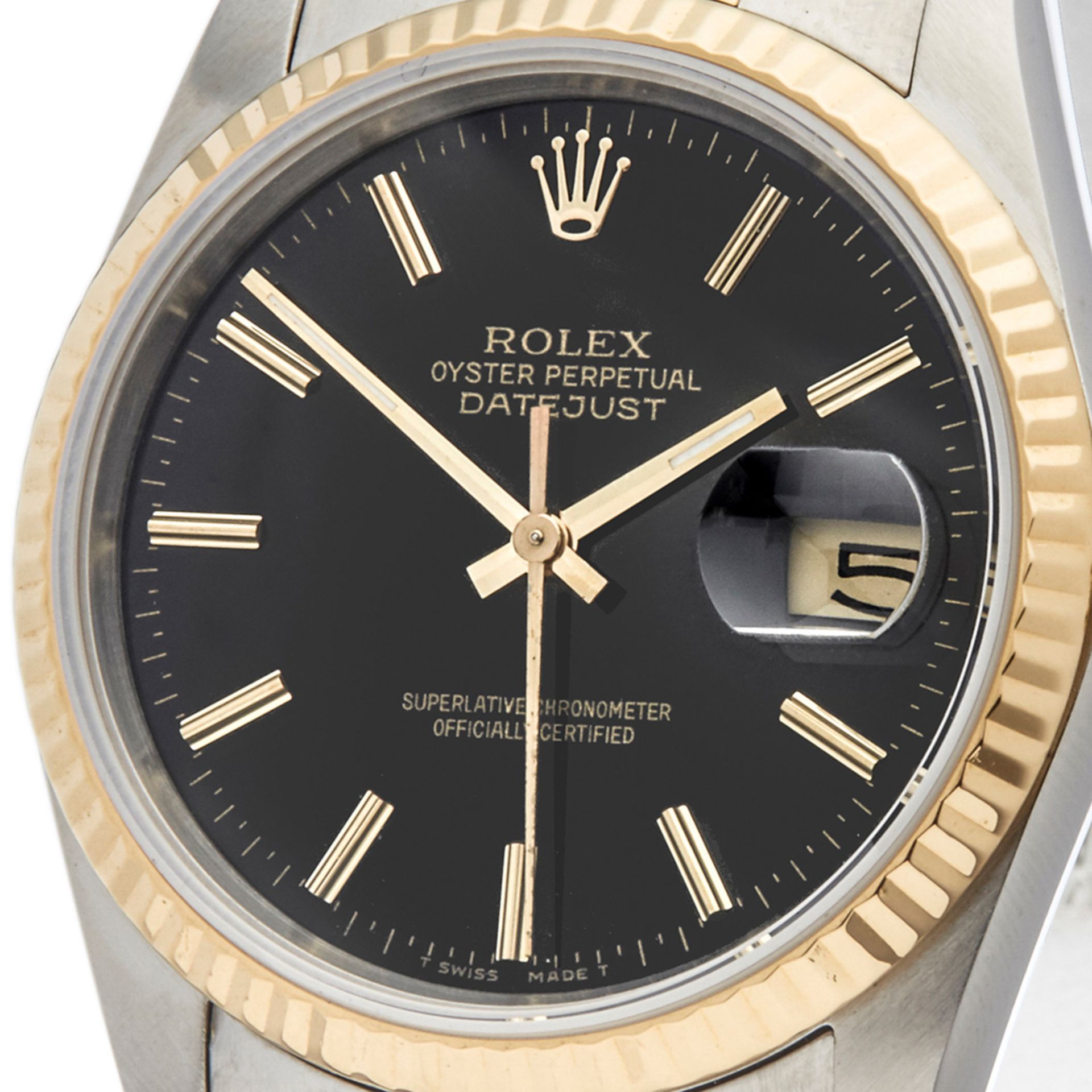 Rolex Datejust Stainless Steel & 18k Yellow Gold - 16233