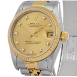 Rolex Datejust 31 Stainless Steel & 18k Yellow Gold - 68273