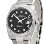 Rolex Oyster Perpetual Date 34mm Stainless Steel - 115234