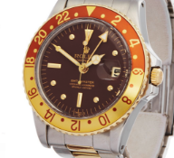 Rolex GMT-Master Root Beer 40mm Stainless Steel & 18k Yellow Gold - 1675