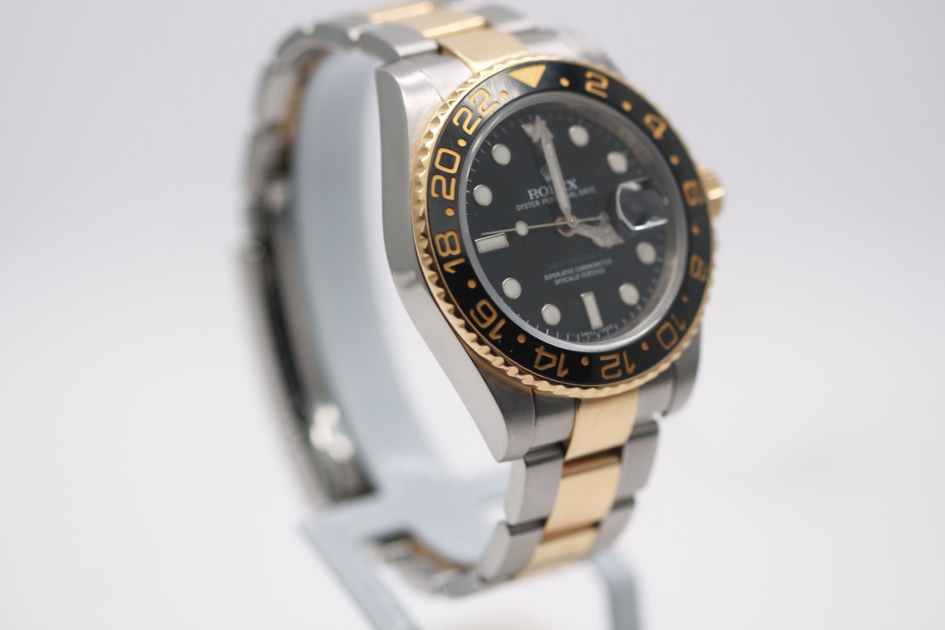 Gents Rolex, GMT Master Ii Bi Metal With Oyster Strap, 2008, Model- 116713Ln, Serial- M****91, - Image 2 of 6