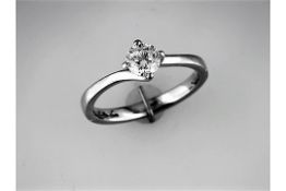 As "Restored to as New" Diamond Solitaire 0.51 Carat