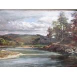Original signed watercolour by Scottish artist John Hamilton Glass Scottish landscape
