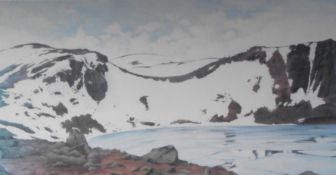 Signed Limited edition print Ben MacDui, Cairngorms by Deborah Campbell