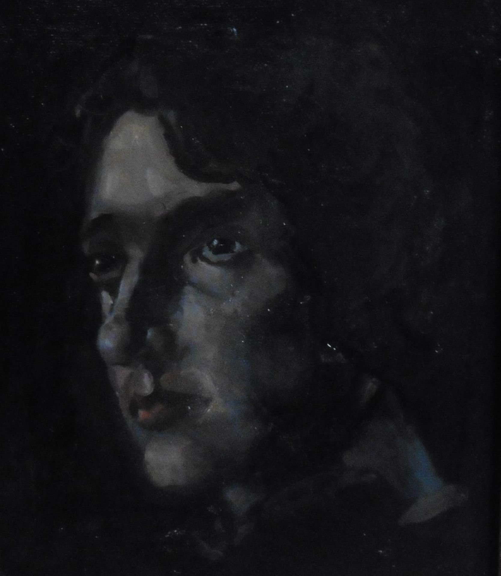 Original unsigned Portrait oil painting circa 1900's