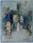 Richard D Hazelwood original signed Collage 'Continental Drift'