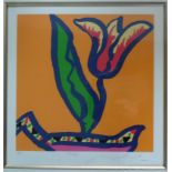 Tulip"" Gerry Baptist Limited Edition Print Signed numbered and titled