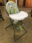 6 x childs highchairs metal folding.. Ex Hire