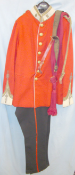 Captains Full Dress Uniform (Scarlet Tunic & Black Overall Trousers) Essex Regiment
