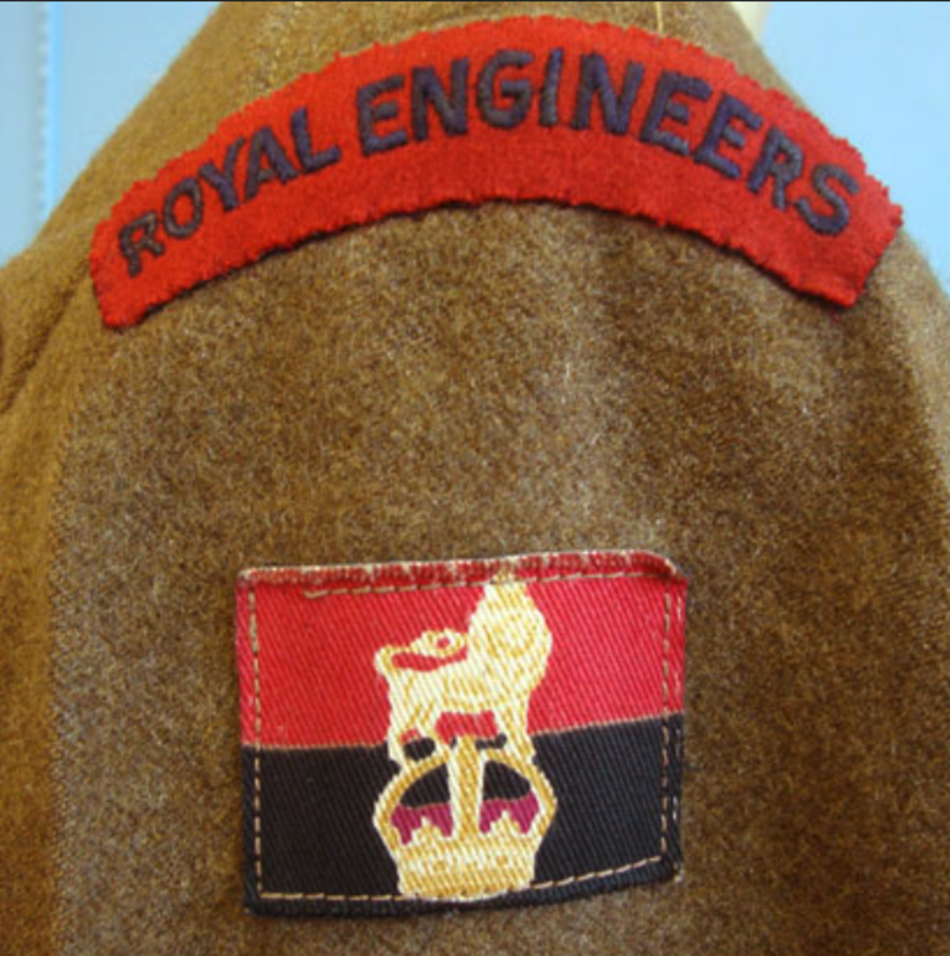 1949 Pattern British Royal Engineers Battledress to pte 22429557 - Image 2 of 3