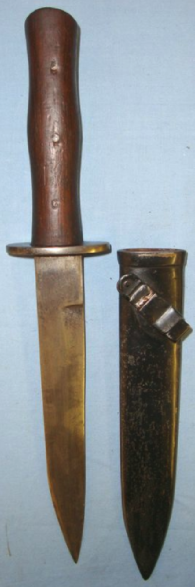 RARE, WW2 Italian Fighting Knife Constructed In Part from The 2nd Pattern Italian fascist, MVSN - Image 3 of 3